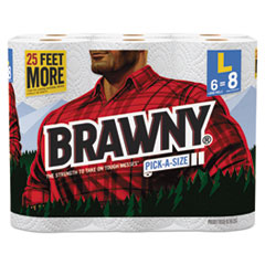 Brawny(R) Pick-A-Size(R) Perforated Roll Towel