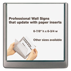 Durable(R) Click Sign Holder For Interior Walls