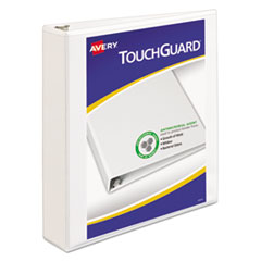 Avery(R) Touchguard(TM) Antimicrobial View Binder with Slant Rings