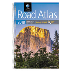 Rand McNally Large Scale Road Atlas