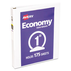 Avery(R) Economy View Binder with Round Rings