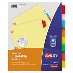 Avery(R) Insertable Big Tab(TM) Dividers