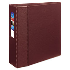Avery(R) Heavy Duty Non-View Binder with DuraHinge(TM) and Locking One Touch EZD(R) Rings