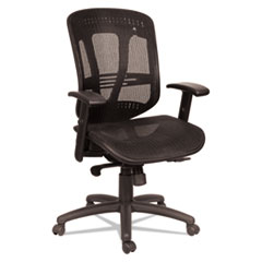 Alera(R) Eon Series Multifunction Mid-Back Suspension Mesh Chair