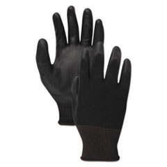 Boardwalk(R) Black PU Palm Coated Gloves