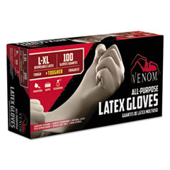 Medline Venom(R) Multi-Purpose Latex Gloves