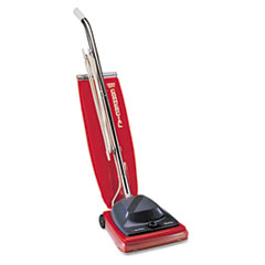 Sanitaire Quick Kleen Commercial Upright Vacuum with Vibra-Groomer II 17.5lb Red 