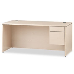 HON(R) 10500 Series(TM) "L" Workstation Single Pedestal Desk