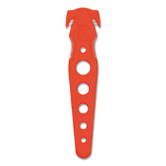 Saber-Safety Cutter, Red, 5/PK