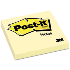 Notes Original Pads in Canary Yellow, 3 x 3, 100 Sheets