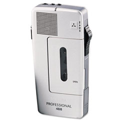 Philips(R) Pocket Memo 488 Slide Switch Mini Cassette Dictation Recorder