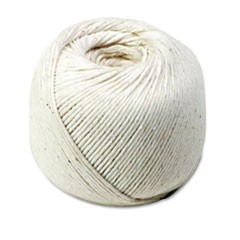 Quality Park(TM) White Cotton String in Ball