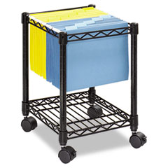 Safco(R) Compact Mobile Wire File Cart