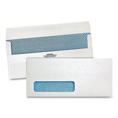 Redi-Seal Security-Tint Envelope, Address Window, #10, Commercial Flap, Redi-Seal Closure, 4.13 x 9.