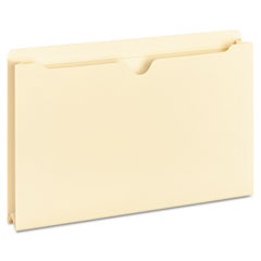 Universal(R) Deluxe Manila File Jackets with Reinforced Tabs