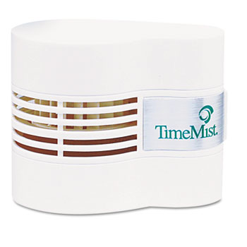 TimeMist Continuous Fan Fragrance Dispenser, 4 1/2 x 3 x 3 3/4, White