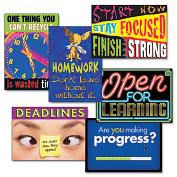 TREND&#174; Motivation ARGUS Poster Combo Pack, 6 Posters/Pack