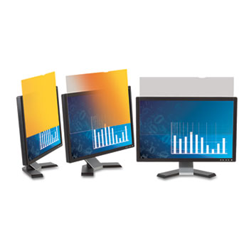 3M™ Frameless Gold LCD Privacy Filter for 19&quot; Widescreen Monitor