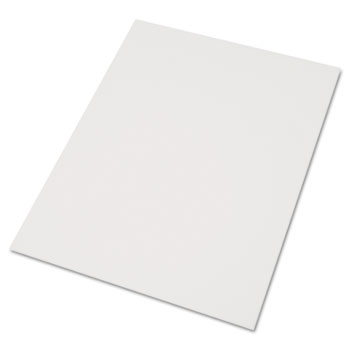 Pacon&#174; Six-Ply Poster Board, 28 x 22, White, 100/Carton