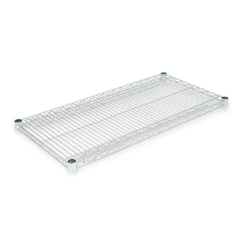 Alera Industrial Wire Shelving Extra Wire Shelves, 36w x 18d, Silver, 2 Shelves/Carton