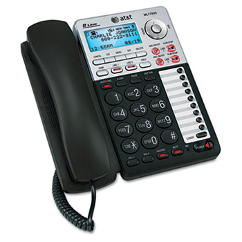 AT&amp;T ML17939 Two-Line Speakerphone with Caller ID and Digital Answering System