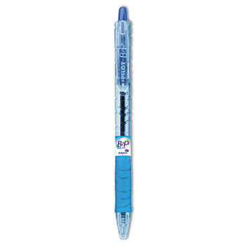 Pilot B2P Bottle-2-Pen Colors Recycled Retractable Gel Ink Pen Assorted .7mm 5 