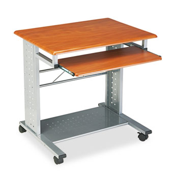 Safco&#174; Empire Mobile Desk, 29-3/4w x 23-1/2d x 29-3/4h, Medium Cherry