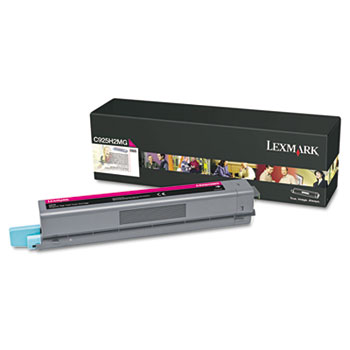 Lexmark™ C925H2MG High-Yield Toner, 7,500 Page-Yield, Magenta