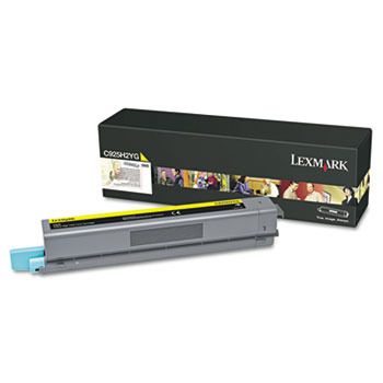 Lexmark™ C925H2YG High-Yield Toner, 7,500 Page-Yield, Yellow