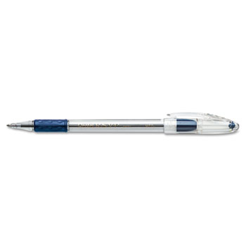 Pentel&#174; R.S.V.P. Stick Ballpoint Pen, 1mm, Blue Ink, Dozen