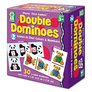Key Education Photo First Games, Double Dominoes