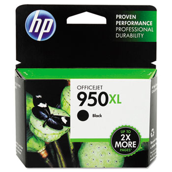 HP 950XL Ink Cartridge, Black (CN045AN)
