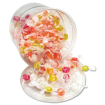 Office Snax&#174; Sugar-Free Hard Candy Assortment, Individually Wrapped, 160-Pieces/Tub