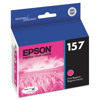 Epson&#174; T157320 (157) UltraChrome K3 Ink, Magenta
