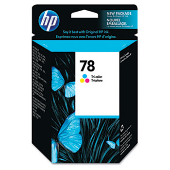 HP 78 Ink Cartridge, Tri-color (C6578DN)