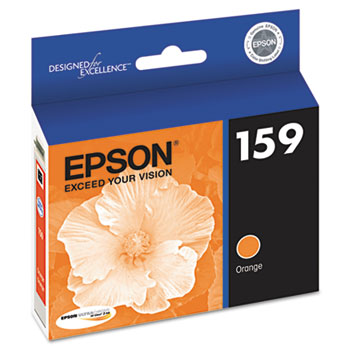Epson&#174; T159920 (159) UltraChrome Hi-Gloss 2 Ink, Orange