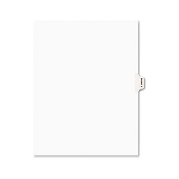 Avery Individual Legal Dividers Style, Letter Size, Avery-Style, Side Tab Dividers, EXHIBIT E, 25/PK