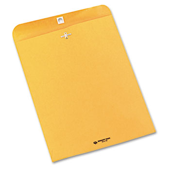 Quality Park™ Clasp Envelope, Side Seam, 10 x 13, 28lb, Brown Kraft, 250/Carton