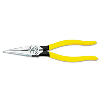 Klein Tools&#174; Heavy-Duty Long Nose Pliers, Side Cutter