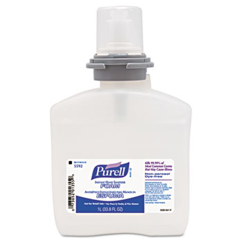 PURELL Advanced Hand Sanitizer Foam, 1000 mL Refill for PURELL&#174; TFX™ Dispenser, 2/CT