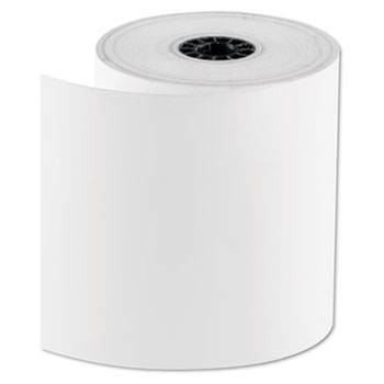 National Checking Company RegistRolls Thermal Point-of-Sale Rolls, 3 1/8&quot; x 200 ft, White, 30/Carton
