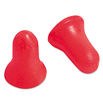 Howard Leight&#174; by Honeywell MAX-1 Single-Use Earplugs, Cordless, 33NRR, Coral, 200 Pairs