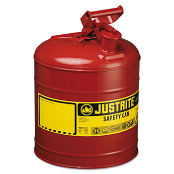JUSTRITE Safety Can, Type I, 5gal, Red