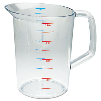 Rubbermaid&#174; Commercial Bouncer Measuring Cup, 4qt, Clear
