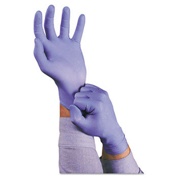 AnsellPro TNT Disposable Nitrile Gloves, Non-powdered, Blue, Medium, 100/Box