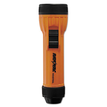 Rayovac 2D Safety Flashlight, Orange/Black