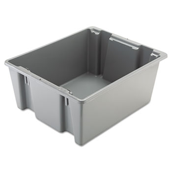 Rubbermaid&#174; Commercial Palletote Box, 19gal, Gray