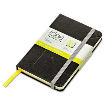 TOPS™ Idea Collective Journal, Hard Cover, Side Bound, 5 1/2 x 3 1/2, Black, 96 Sheets