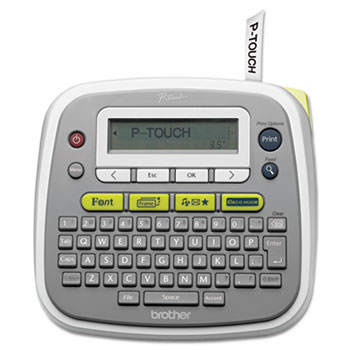 Brother P-Touch P-Touch PT-D200 Label Maker, 2 Lines, 6-1/2w x 6-1/10d x 2-7/10h