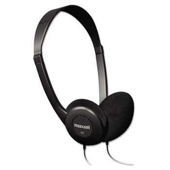Maxell&#174; HP-100 Headphones, Black